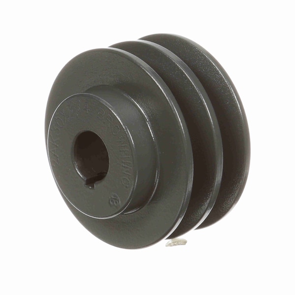 2 Groove Cast Iron Fhp - Finished Bore Sheave, 2AK30X3/4